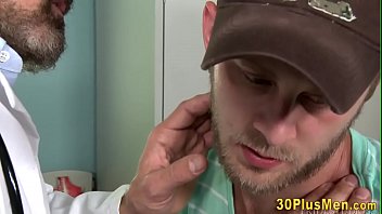 Preview 1 of Rand Wada - Mature doctor fingers ass and sucks cock