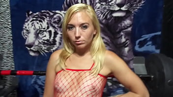 Preview 2 of Princess Rene Ballbusting - BLONDE BLUE EYED BABE on MAXXX LOADZ AMATEUR HARDCORE VIDEOS KING of AMATEUR PORN