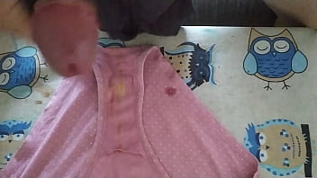 Preview 2 of Ductor Sex Video - corrida en bragas de mi mujer 119