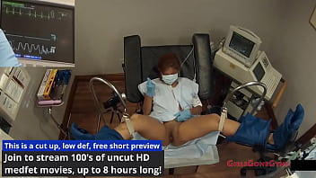 Preview 2 of Sister Rough And Force - Latina Maria Santos Becomes Human Guinea Pig For Electrical Stimulation Research By Doctor Tampa at GirlsGoneGyno Reup