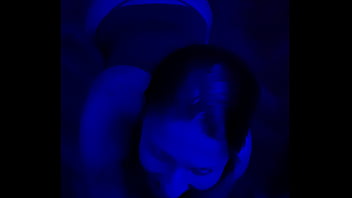 Preview 2 of Bed Sleep - Big cock blowjob in thong