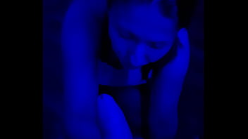 Preview 4 of Bed Sleep - Big cock blowjob in thong