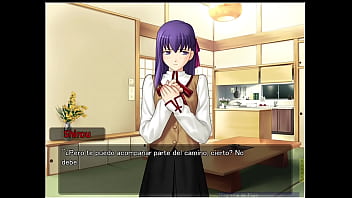 Preview 4 of Massages Xxx Video - Fate Stay Night Realta Nua Day 1 Gameplay (Espa&ntilde_ol)
