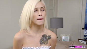 Preview 1 of Passion Guy - MILF spanks stepsons ass and joins for a threesome
