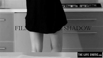 Preview 1 of Girls Masterbte - Skinny redhead covers herself in oil and masturbates in the kitchen
