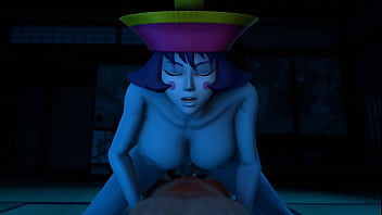 Preview 2 of Bigtit Cum - Hsien-ko&#039_s Sexposium - Darkstalkers