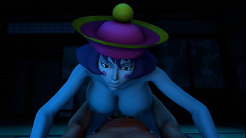 Preview 1 of Bigtit Cum - Hsien-ko&#039_s Sexposium - Darkstalkers