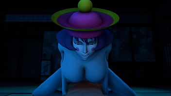 Preview 4 of Bigtit Cum - Hsien-ko&#039_s Sexposium - Darkstalkers