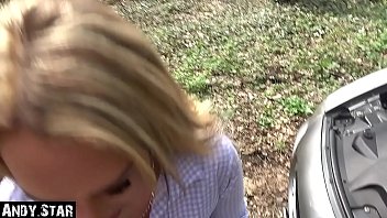 Preview 2 of Kiara Marie Nal - Teures Auto billige Frau