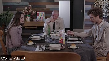 Preview 2 of Alleta Ochen - India Summer Fucks Daughter&#039_s Boyfriend After Family Argument