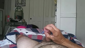 Preview 1 of Seax Xnxx Move 2017 - Real step son masturbates on bed and gets caught!