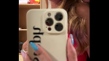 Preview 1 of Boob Worship With Face Pussy - Hot influencer was making a video for tiktok and she got her tight pussy fucked