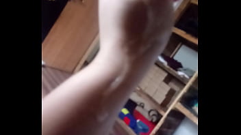 Preview 1 of Forcedo To Open The Dress - Esporrada gostosa que lambuzou por tudo