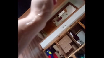 Preview 4 of Forcedo To Open The Dress - Esporrada gostosa que lambuzou por tudo
