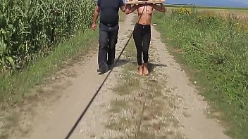 Preview 1 of Sunyleone Xvideo - t. outdoors part 1 and part 2