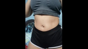 Preview 1 of India Sexcyy - Latin m. gets horny when she sees me masturbating