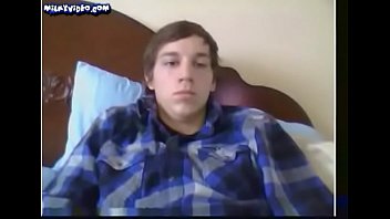 Preview 1 of Night Hunger 1998 - Shy Twink Big Cock and Ball Jerks on Webcam