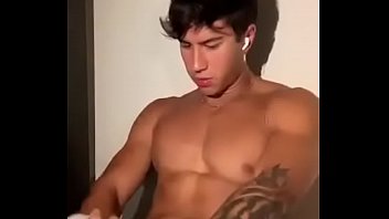 Preview 4 of Teb All Xxxxx - Gay Latin Guy Can&#039_t Stop Jerking Off!