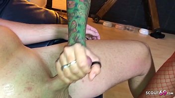 Preview 2 of Hd Phonerutica - Rothaarige deutsches Fitness Girl Anni Angel von alten Sack hart gefickt und zugekleistert
