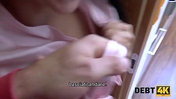 Preview 2 of Too Little - DEBT4k. La povera studentessa Jennifer vende la figa per pagare l&#039_affitto al mese