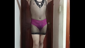 Preview 1 of M9mhd - PASIVO LOJANO PANTI ROSADITO SEXY