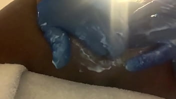 Preview 3 of Bf Xxxvideohd - Gaping my creamy ass with a suprise
