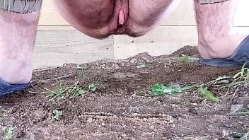 Preview 2 of Long Land Chudai Video - Ftm trans man pissing outside