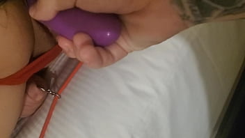Preview 4 of Janet Mueller - Asian milf tied up and to cum on toys