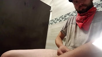 Preview 3 of Galgadot - Random restroom masturbation