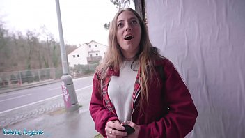 Preview 1 of Cathy Haven And Teen Boy - Public Agent Spanish Punk babe Venom Evil fucked in public