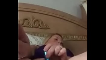Preview 3 of Mom Daughter Breed - Wife masturbating while watching  porn