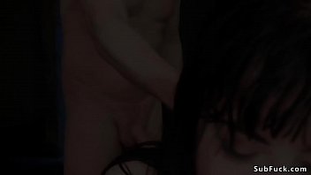 Preview 4 of Sex Porn Barat - Men double penetratate possessed slut