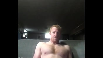 Preview 1 of Hairy Mature Cucumber - Ginger eats his own cum