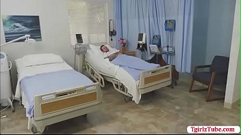 Preview 1 of Hsnd Job - TS Korra rides some random patients cock