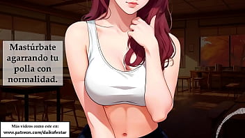 Preview 4 of Surprise Crossdresser - Audio JOI hentai. &iexcl_No te corras! Ellas quieren aprender a usar sus tetas contigo.