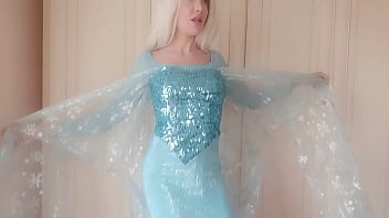 Preview 4 of Wsoweto Sex - Elsa,  queen of your pleasure. Hot cosplay with perfect body