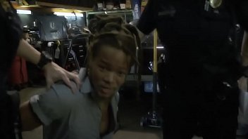 Preview 1 of Clean Hairy Pusy Licking - Horny MILFs are getting pounded in doggystyle by a big black cock criminal!