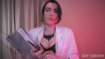 Preview 2 of Older Younger Lesbian Seduction - Chastity Arousal Study: The Final Release with Ruby Rousson