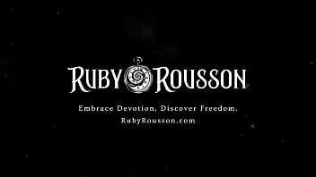 Preview 4 of Older Younger Lesbian Seduction - Chastity Arousal Study: The Final Release with Ruby Rousson