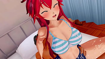Preview 2 of 16 Years Old Xxx Porn Girls - Ruivinha peituda gostosa de anime hentai fazendo um reverse cowgirl bem gostoso