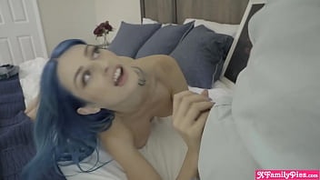 Preview 4 of Ladyboy Honghong - My hot teen stepsister Jewelz Blu sucks at spelling
