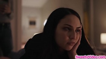 Preview 1 of Sexvillag Videi - Teen babe pussylicked by lesbian stepmom