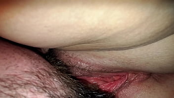 Preview 4 of Big Boobs With Blood Xxx - Lickn and dickn wife&#039_s p. pussy