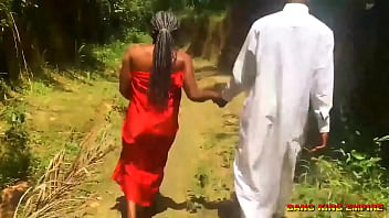 Preview 2 of Sheraddha Kpor - Indian Desi College girlfriend fuck outdoor in bush,  college lover couple