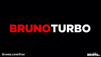 Preview 3 of Cutie Yog - Luke Gets His Ass Eaten Fucked Raw By Muscular Dude Bruno Turbo - BROMO