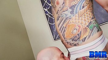 Preview 1 of New Bangla Pori Moni Xxx - BREEDMERAW Luke Harding Sucked Off Before Drilling Bald Stud