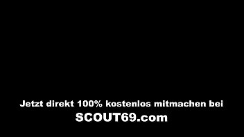 Preview 1 of Hd Nice Xxx - Sex in Nylon Str&uuml_mpfen und Sperma Socken - Rothaarig Deutsch - German Redhead
