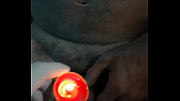 Preview 4 of 300 Porn Video Of Miya Khalifa - en casa con esclavo quemando  sus huevos con cera caliente b.