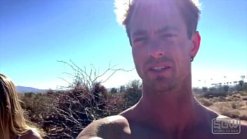 Preview 2 of Ass Gila - hot couple fuck in the sand dunes