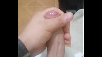 Preview 1 of Black Haired Chubby Bbc - Gozando gostoso batendo punheta